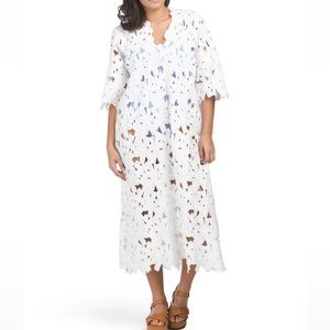 Lace Caftan Swim Beach Cover Up Womens 4 Our Dreamers